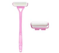 Applicateur de lotion pour le dos et le corps - Poignée pliable longue portée avec 2 rouleaux en mousse réutilisables Applicateur de lotion pour le dos, application facile de la brosse de douche et de