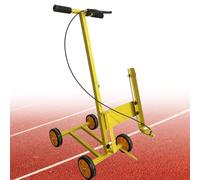 Applicateur de marquage de ligne 4 roues réglable pour routes, parkings et terrains de sport