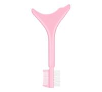 Applicateur de mascara, pochoir de maquillage pour les yeux, définisseur de cils en silicone, guide des cils supérieurs, 2,4 x 5,5 cm, application volumineuse, pour un maquillage naturel ou dramatique