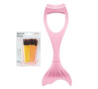 Applicateur de masque de mascara, applicateur de mascara bouclier, applicateur multifonction pour eyeliner, règles de beauté en silicone pour les fêtes, les rendez-vous galants et une utilisation