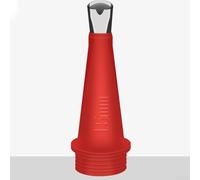 Applicateur de mastic en silicone robuste équipé de 16 embouts en acier inoxydable pour une finition propre de calfeutrage dans les joints de carrelage et les cadres de fenêtre (A)