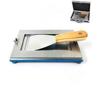 Applicateur De Mastic, Outil De Revêtement, Contrôle Uniforme De Couche | 3 Cadres D'épaisseur, Construction En Acier Inoxydable, Pour Tests De Peinture, Préparation D'échantillons Et Évaluation Des