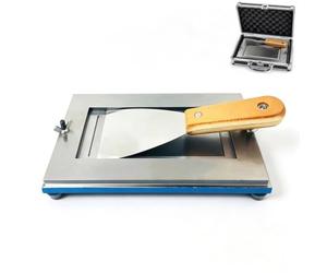 Applicateur De Mastic, Outil De Revêtement, Contrôle Uniforme De Couche | 3 Cadres D'épaisseur, Construction En Acier Inoxydable, Pour Tests De Peinture, Préparation D'échantillons Et Évaluation Des