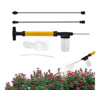 Applicateur de terre de diatomée | avec 2 arroseurs extensions, pulvérisateur de terre de diatomées - pour serre, ferme, jardin, extérieur, maison, intérieur, jardin, pelouse