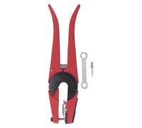 Applicateur d'étiquettes auriculaires pour bétail, pince universelle pour étiquettes auriculaires d'animaux, robuste, en alliage de zinc et acier inoxydable, pour bovins, porcs,