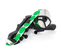 Applicateur d'étiquettes électrique portable, étiqueteuse automatique sans fil avec 2 batteries, 16 heures d'autonomie, idéal pour la logistique et l'industrie des produits frais