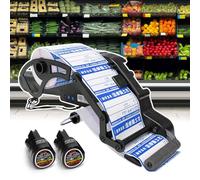 Applicateur d'étiquettes électrique portatif avec batterie rechargeable, prend en charge différentes formes d'étiquettes pour un collage efficace des codes-barres