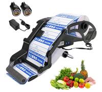 Applicateur d'étiquettes électrique portatif pour autocollants de codes-barres, fonctionne avec des piles rechargeables, idéal pour la logistique, les entrepôts et les supermarchés