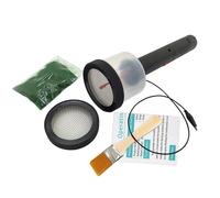 applicateur d'herbe statique 5000V, portable et léger, kit de flocage efficace, noir