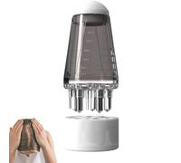 Applicateur d'huile capillaire | Applicateur de cuir chevelu | Peigne fluide applicateur d'huile de massage du cuir chevelu | Peigne de massage du cuir chevelu avec boule à rouleau | Applicateur