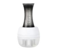 Applicateur d'huile capillaire, distributeur de liquide pour cuir chevelu, flacon à buse de précision, design étanche, léger, portable, fabriqué à partir de silicone PP, boule à ressort, 4 x 4 x 7 cm