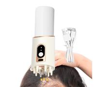 Applicateur d'huile capillaire électrique 90 ml Masseur électrique portable | Peigne d'application d'huile capillaire pour hommes et femmes, pour la maison, le salon, les voyages et le spa
