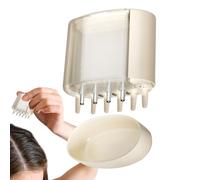 Applicateur d'huile capillaire - Masseur électrique du cuir chevelu, réservoir de 5 ml rechargeable | Distributeur de Massage de la tête des cheveux, applicateur de Massage pour la croissance et la so