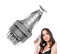 Applicateur d'huile de guide, peigne de massage, diffuseur de traitement des cheveux, distribution uniforme d'huiles nutritives, stimulation des cheveux pour une meilleure circulation, moulé