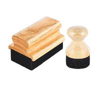 Applicateur d'huile pour planches à découper - Brosse pour bloc de boucher - Gommage applicateur de crème pour planches à découper avec poignée pour restaurer des cuillères en bois ustensiles de