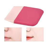 Applicateur en Silicone,Outil D'Application Beauté Flexible À Tête Plate - Outil Beauté Pinceau De Teint Visage,Pour CC Crème Argile Cosmétiques Beurre Corporel
