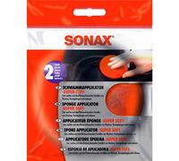 SONAX Applicateur éponge Super Souple (2 pièces) pour cires vitrificateurs et lotions | Réf: 04171410