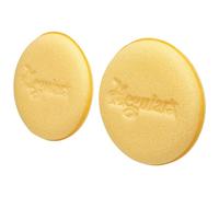 Meguiars Éponge applicateur Soft Foam 650012 – Diamètre 10,2 cm – Lot de 2 Jaune