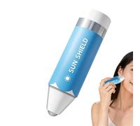 Applicateur hydratant pour la peau - Stylo distributeur de crème solaire roll-on - Accessoire portable pour l'application de lotion - Outil pratique pour les - Solution simple