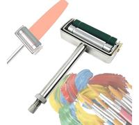 Applicateur manuel pour imprimante de roue couleur, 180/300 lignes, largeur d'impression de 70 mm, rouleau Anilox et rouleau en caoutchouc pour la production d'encre