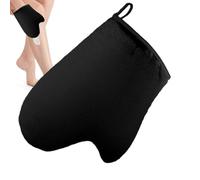 applicateur pour bronzage automatique, applicateur floqué ultra lavable en machine avec doigt pour sprays, lotions et mousse sur le visage femmes et hommes