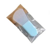 Applicateur pour masque, 1/3 pièces de silicone. Ensemble pinceaux for masques, grattoir applicateur Portable multicolore for bricolage(Blue knife)