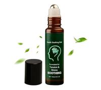 Applicateur Roll-On d'Huile Apaisante pour la Tête - 10ml Bâtonnet Naturel Rafraîchissant À Base De,Bille Massante Apaisante Pour Le Soulagement De La Tête - Pour Adultes Famille Amis Lui Femmes