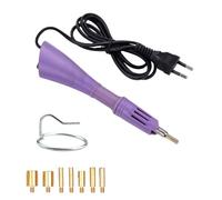 Applicateur Strass, Hot Fix Applicateur Baguette,Outil Baguette Pierres Hot Fix, Outil D'application de Hot Fix, Avec 7 Embouts