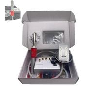 Applicateur thermocollant auto-amorçant sous vide, outil pour strass avec 4 embouts en laiton, diamètre 1-8 mm, poseur de strass thermocollant à température réglable, pour vêtements, tissus