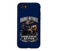 Application de la Loi Retraite Retraite Shérif de Police Adjoint Coque pour iPhone SE (2020) / 7/8