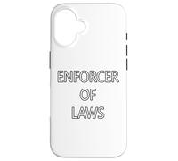 Application des lois Coque pour iPhone 16