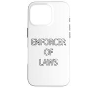 Application des lois Coque pour iPhone 16 Pro