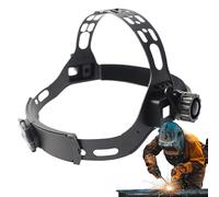 Application large, couvercle de tête du capot de soudage | Bandeau de casque de soudage réglable, bandeau de casque pour le casque de soudage avec trou carré, accessoires de soudage