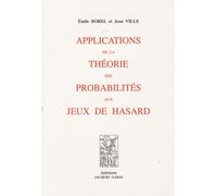 Applications De La Théorie Des Probabilités Aux Jeux De Hasard