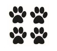 Applications Kids and Hits thermocollant pattes Blanc/Noir 4 St