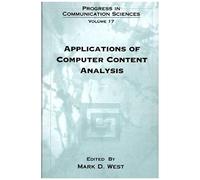 Applications Of Computer Content Analysis