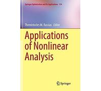 Applications Of Nonlinear Analysis