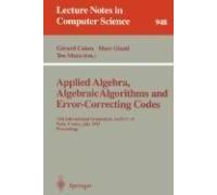 Applied Algebra, Algebraic Algorithms And Error-Correcting Codes