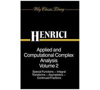 Applied And Computational Complex Analysis, Volume 2