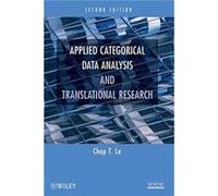 Applied Categorical Data Analysis and Translational Research by Le Chap T. Cancer Center University of Minnesota Paperback Book Chap T. Le (Auteur)