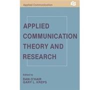 Applied Communication Theory and Research - Taylor amp Francis Inc - Taylor amp Francis Inc - Livre en Anglais - Paperback Taylor amp Francis IncTaylor amp Francis Inc (Auteur)