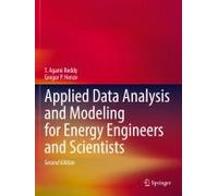 Applied Data Analysis And Modeling For Energy Engineers And Scientists
