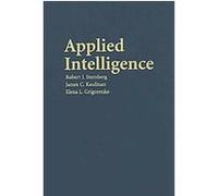Applied Intelligence Elena L. Grigorenko, James C. Kaufman, Robert J. Sternberg (Auteur)
