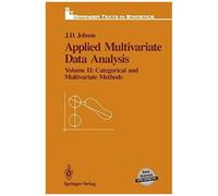 Applied Multivariate Data Analysis