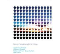 Applied Multivariate Statistical Analysis (Paperback) Richard A Johnson, Dean W Wichern (Auteur)