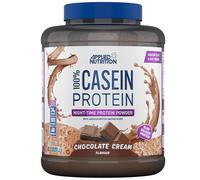 Applied Nutrition 100% Casein Protein en Poudre, Saveur Chocolat Crème, 1,8 kg, 25,2 g de Protéines par Portion, 60 Portions, sans Sucre Ajouté, Récupération Musculaire Nocturne