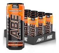 Applied Nutrition ABE Energy + Performance Cans, Orange Burst - 12 x 330 ml.