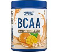 Applied Nutrition Amino-Hydrate BCAA en Poudre, Complément d'Acides Aminés à Chaîne Ramifiée, Poudre d'Acides Aminés Essentiels, Boisson Énergétique (450g, Orange & Mango)