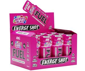 Applied Nutrition BodyFuel Energy Shot Berry Blast, 200mg Caféine, Taurine, Vitamines B, Sans Sucre, Zéro Calorie, 12 x 60ml