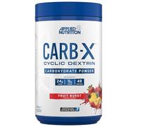 Applied Nutrition Carb X Glucides de Dextrine Cyclique en Poudre Hautement Ramifiés, Poudre Intra et Post-Entraînement, Végans, sans Gluten, sans Sucre, 48 Portions (1.2kg, Fruit Burst)
